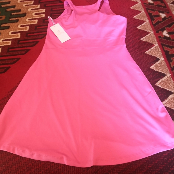 P*NWT ladies exercise workout dress pink sz XS, M, Lg - Picture 8 of 13